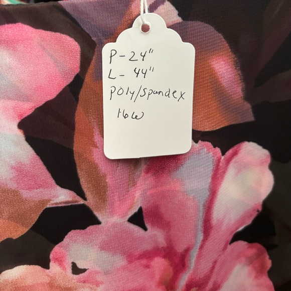 Connected Apparel Floral Print Dress-Size 16 - Picture 4 of 13